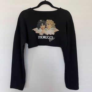 Fiorucci Cropped Sweatshirt